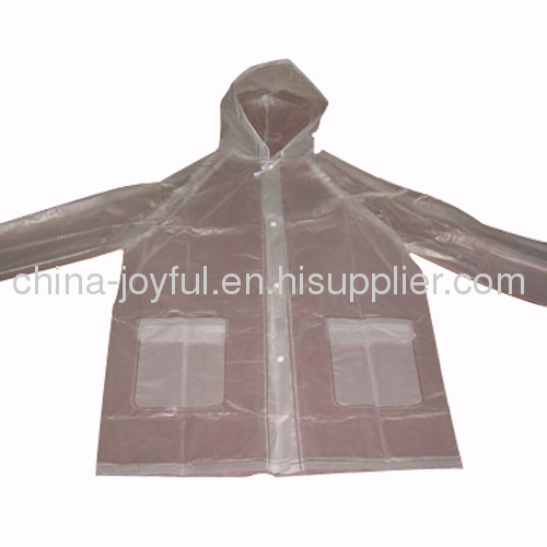 Good Quality EVA Adult Raincoat
