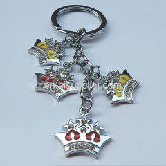 high quality metal alloy keychains