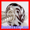 Wholesale European Murano Lampwork Glass Beads Cheap with 925 silver core