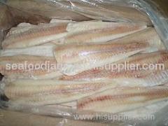 Alaska pollock fillet IQF skinnless PBO (Latin name:Theragra chalcogramma) fillets