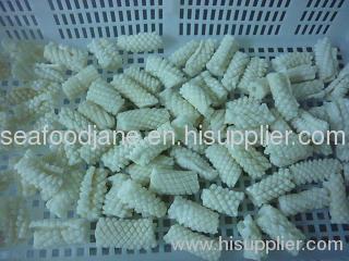 Frozen Squid Pineapple Cut IQF (Latin name:Todaordes pacificus)