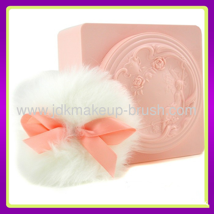 Body powder puff with case products China products exhibition,reviews