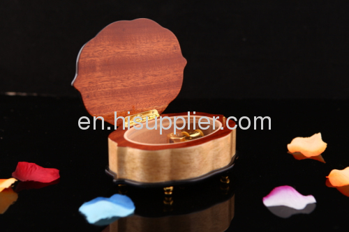 boutique carved wooden jewelry box wooden music box gift