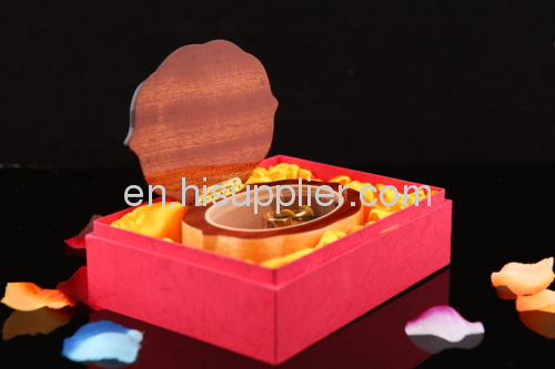 boutique carved wooden jewelry box wooden music box gift