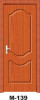 mdf pvc interior door M-139