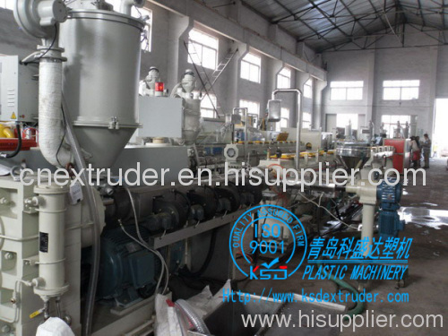 50-200 PE gas pipe extrusion machine| PE pipe production line