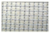 Crimped iron wire window screen