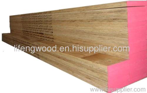 scaffold plank and other LVL production