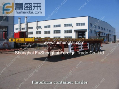 Chinese container trailer-semi trailer