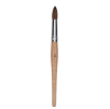 Hot 100 % Kolinsky Nail Brushes Acrylic Nail Brushes # 22 Wooden Handle