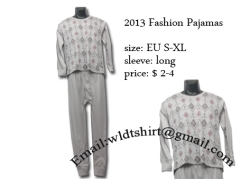 Double Mercerized 100% Cotton Woven Pajamas / Cotton Pajamas set / Flannel Pajamas