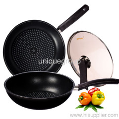 Happy Call 3pc Diamond Coated Frypan Set