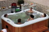 Outdoor 8 persons hot tub
