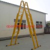 Single step extension FRP ladder