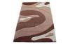 Contemporary Coffee Colored Acrylic Hand-tufted Area Rug, Modern Floor Rugs OEM