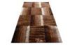 Beige / Brown Polyester Contemporary Shaggy Rug, Modern Sofa Area Floor Rugs