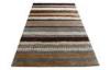 Beige / Grey Polyester Contemporary Shaggy Rug, Modern Area Rugs For House Decoration