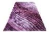 Purple Contemporary 3d Polyester Shaggy Rug, Concise Modern Shaggy Rugs For House Decoration