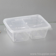Plastic disposable packaging boxes