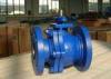 JIS-10K API 598 FC200 ISO,CE,DQS 2&quot; -12&quot; Port Size Flanged Cast Iron Ball Valve / Stainless Steel Ba