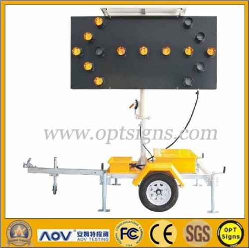 Solar Arrow Board Trailer Australian C Size 2400mm x 1200mm