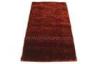 Modern House Decorative Carpet Rugs, Rust Red Polyester Silky Shaggy Rug