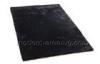 Hand Tufted Black Silky Shaggy Rugs, Home, Hotel, Decoration Polyester Modern Area Rug