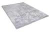 Modern Contemporary White Polyester Shaggy Area Rug, Hand-tufted Carpet Rugs