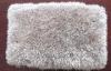 Milky White Polyester Shaggy Area Rug, Modern Soft Fluffy Pile Carpet Rugs For Meeting Rooms, Apartm