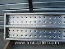 Perforated Anti - Skid Flexibility Custom Recycled Full Aluminium Scaffold Boards For Engineer