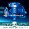 Fluorine Lined Check Valve, PN16 Vertical Lift, Swing Lift Through Way Type CF8M Stainless Steel Ptf