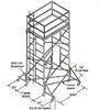 Adjustable Stackable Fast Lock 4' * 6' Heavy - Duty / Light - Duty Shoring Scaffolding