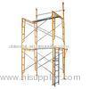 Q235, Q345 Versatile Hot Dip Galv Custom Modular Frame Scaffolding System With Drop Lock