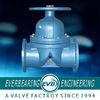 DN15-DN250 Cast Steel Diaphragm Valve, PN10, PN16, 150LB Normal Temperature Fluorine Lined Diaphragm