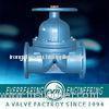 DN15-DN250 Cast Steel Diaphragm Valve, PN10, PN16, 150LB Normal Temperature Fluorine Lined Diaphragm