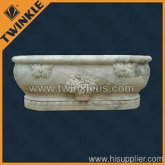 Carved Marble Stone Bathtub