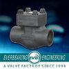 Swing Check Valve, Life Type CG ASME B16.34 Forged Steel Check Valve With Bolted Welded Pressure Sea