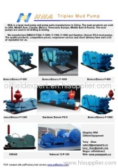 Triplex Mud Pump for Oilwell Drilling