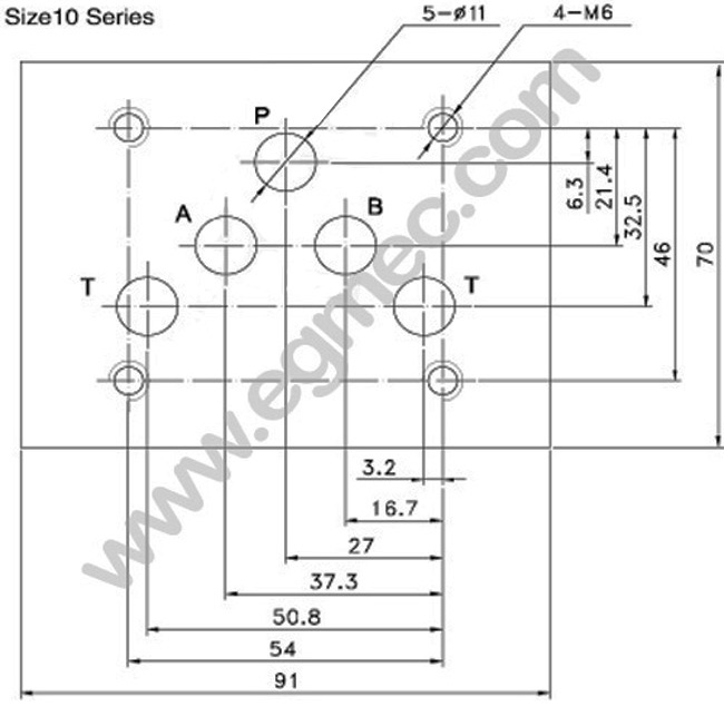 NFPA D05 Pattern Rexroth WE10 Single Solenoid Operated Directional Control Hydraulic Valve