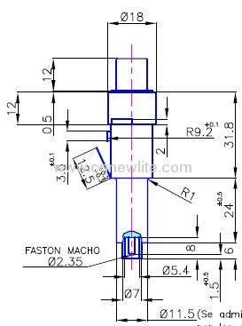 Auto piezo spark igniter