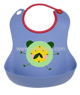 Much better than sew baby bib—fashion and newest silicone baby bib in wholesale