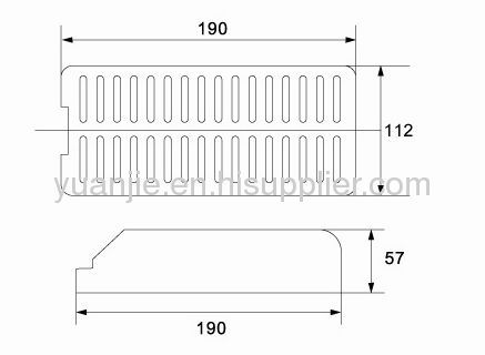 plc 2x26 plastic ballast box