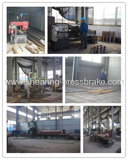 WC67Y series hydraulic plate bending machine