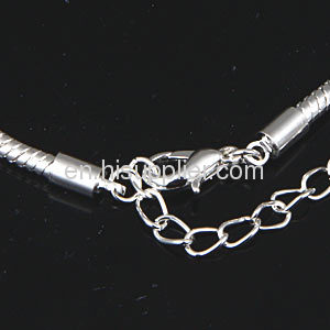 Wholesale Brand New Designer 19CM european Snake Chain Bracelet