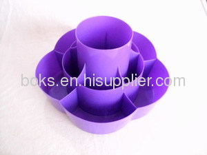 rotating plastic candy plates