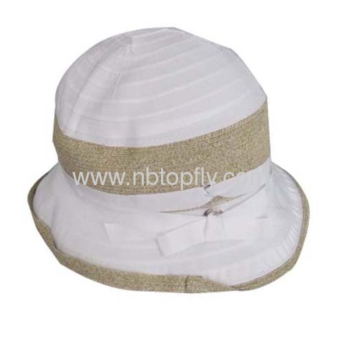 irregular brim ladies summer bucket hats 