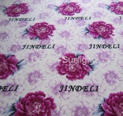 100% polyester printed soft feeling flannel fleece blanket