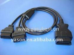 OBD2 Cable J1962M to 2 J1962F