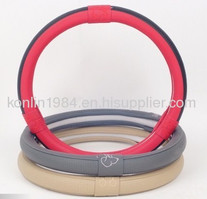 POPULAR DESIGN- CAR STEERING WHEEL COVER!