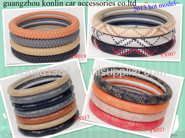 2013 hot model- car steering wheel cover